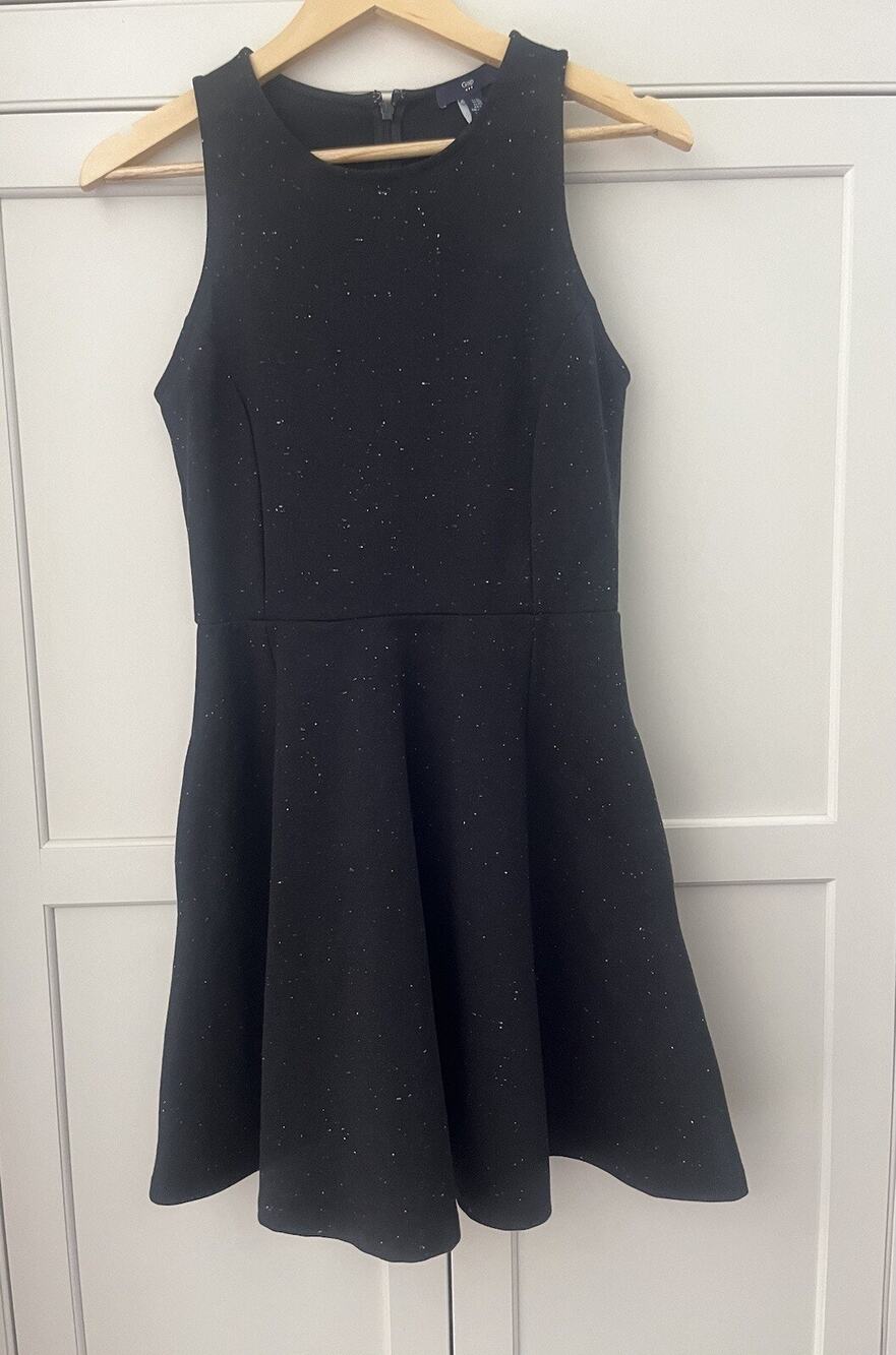 Gap women’s cotton blend dress size XS black NWT